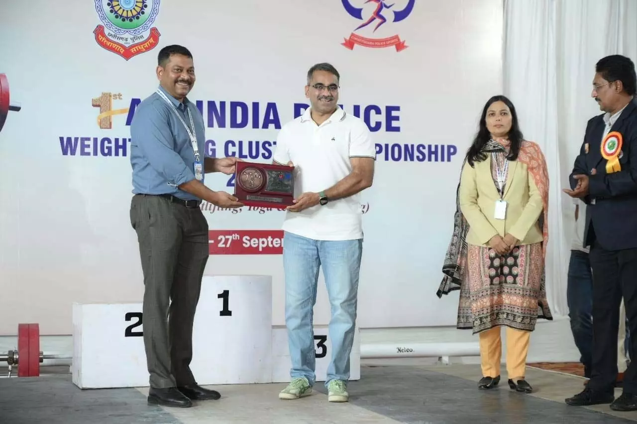 प्रथम अखिल भारतीय पुलिस वेटलिफ्टिंग क्लस्टर में उत्तर प्रदेश पुलिस ने जीते 12 मेडल, देशभर की पुलिस टीमों ने दिखाया दमखम