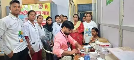 जांजगीर-चांपा में राष्ट्रीय पोषण माह का आयोजन: एनीमिया जांच शिविरों के माध्यम से स्वास्थ्य जागरूकता!