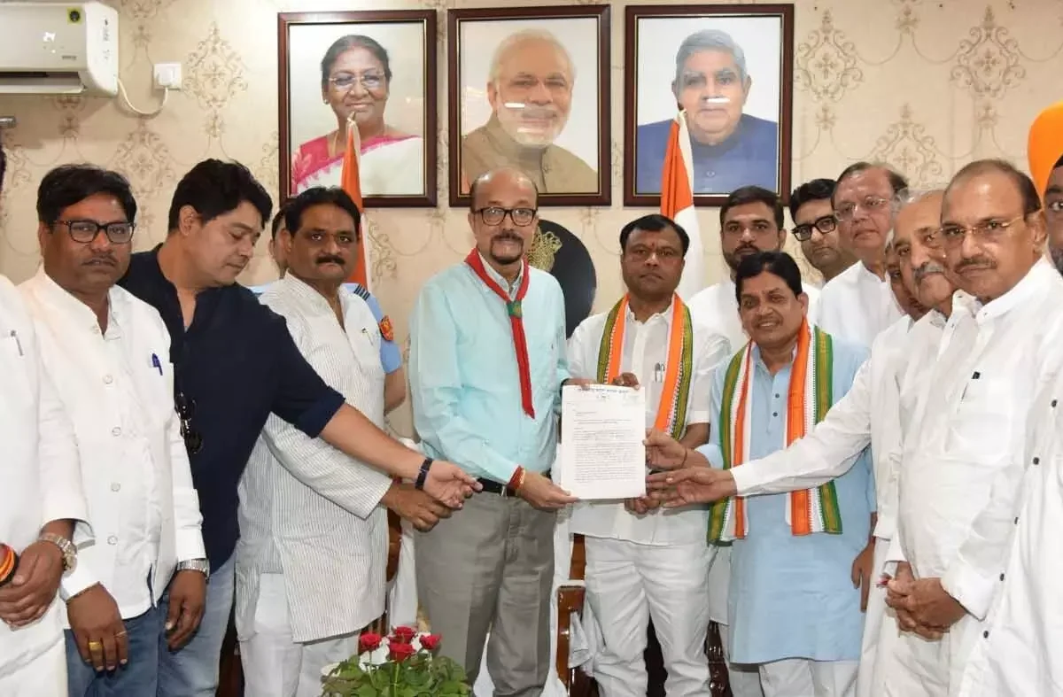 रायपुर: कांग्रेस ने राज्यपाल से की बलौदाबाजार मामले में हस्तक्षेप की अपील!