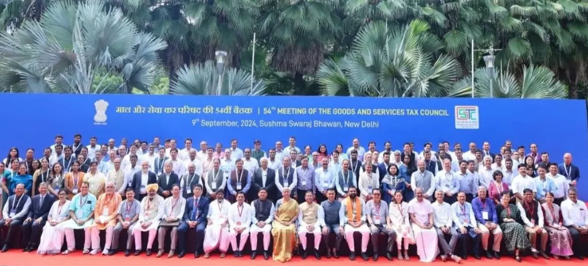 रायपुर: छत्तीसगढ़ के वित्त मंत्री ओपी चौधरी जीएसटी परिषद की बैठक में शामिल हुए