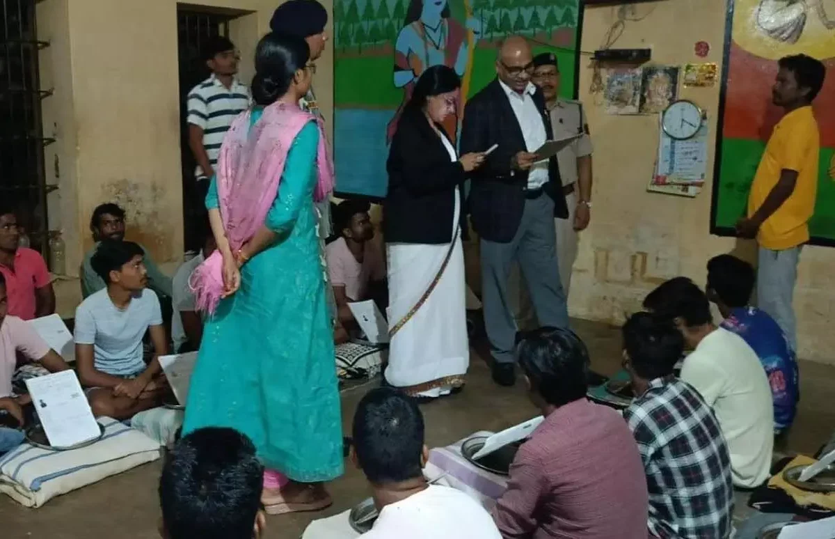 रायगढ़ के प्रधान जिला न्यायाधीश ने सारंगढ़ उप जेल का किया निरीक्षण, बंदियों को दी गई विधिक सहायता की जानकारी