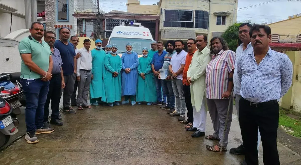 भिलाई: दान से जीवन को नई रोशनी! रमणिकलाल भाई मेहता के परिवार ने किया नेत्रदान और त्वचादान