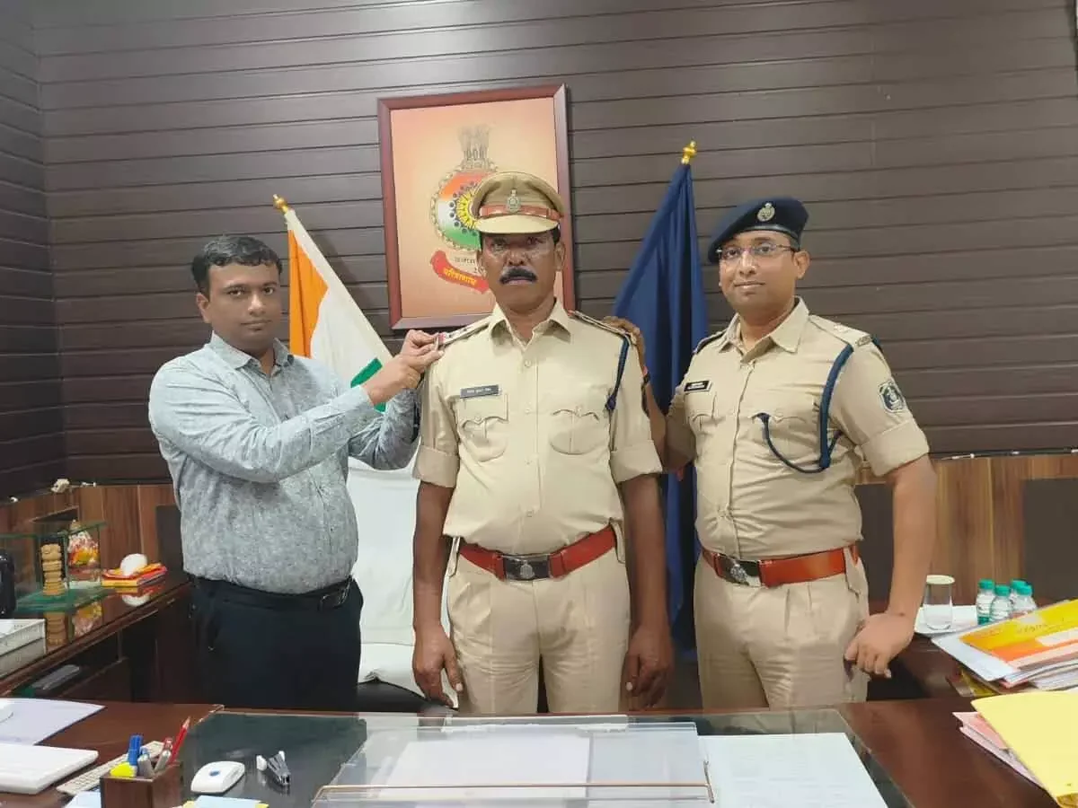 रायगढ़: तीन सहायक उप निरीक्षकों को मिली उप निरीक्षक पद पर पदोन्नति!