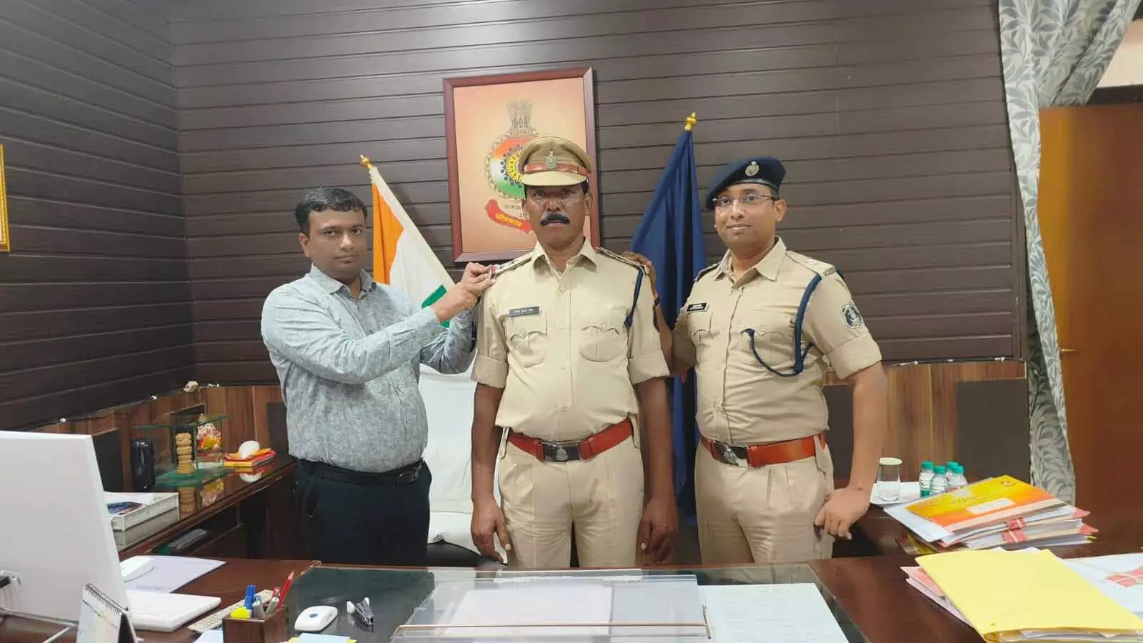 रायगढ़: तीन सहायक उप निरीक्षकों को मिली उप निरीक्षक पद पर पदोन्नति!