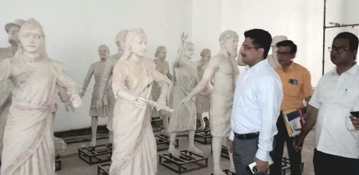 छत्तीसगढ़ का गौरव: शहीद वीर नारायण सिंह आदिवासी संग्रहालय का निर्माण तेजी से चल रहा है!