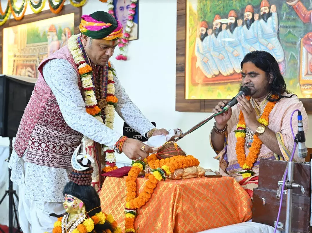 दुर्ग: बाबा रामदेव मंदिर में स्वर्ण जयंती महोत्सव का धूमधाम से आयोजन!