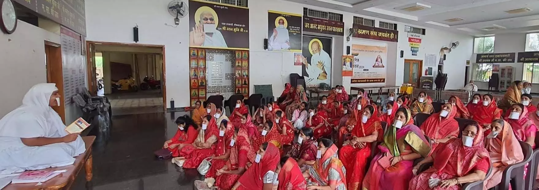 दुर्ग में पर्वाधिराज पर्यूषण पर्व का आगाज, साध्वी भगवत की वाणी ने किया मोहित!