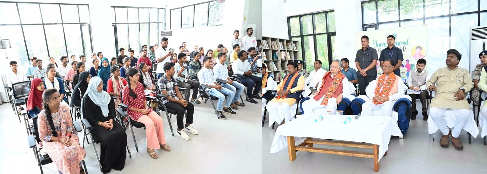 छत्तीसगढ़ के युवाओं के साथ मुख्यमंत्री साय का खास संवाद: शिक्षा, रोजगार और विकास पर हुई चर्चा
