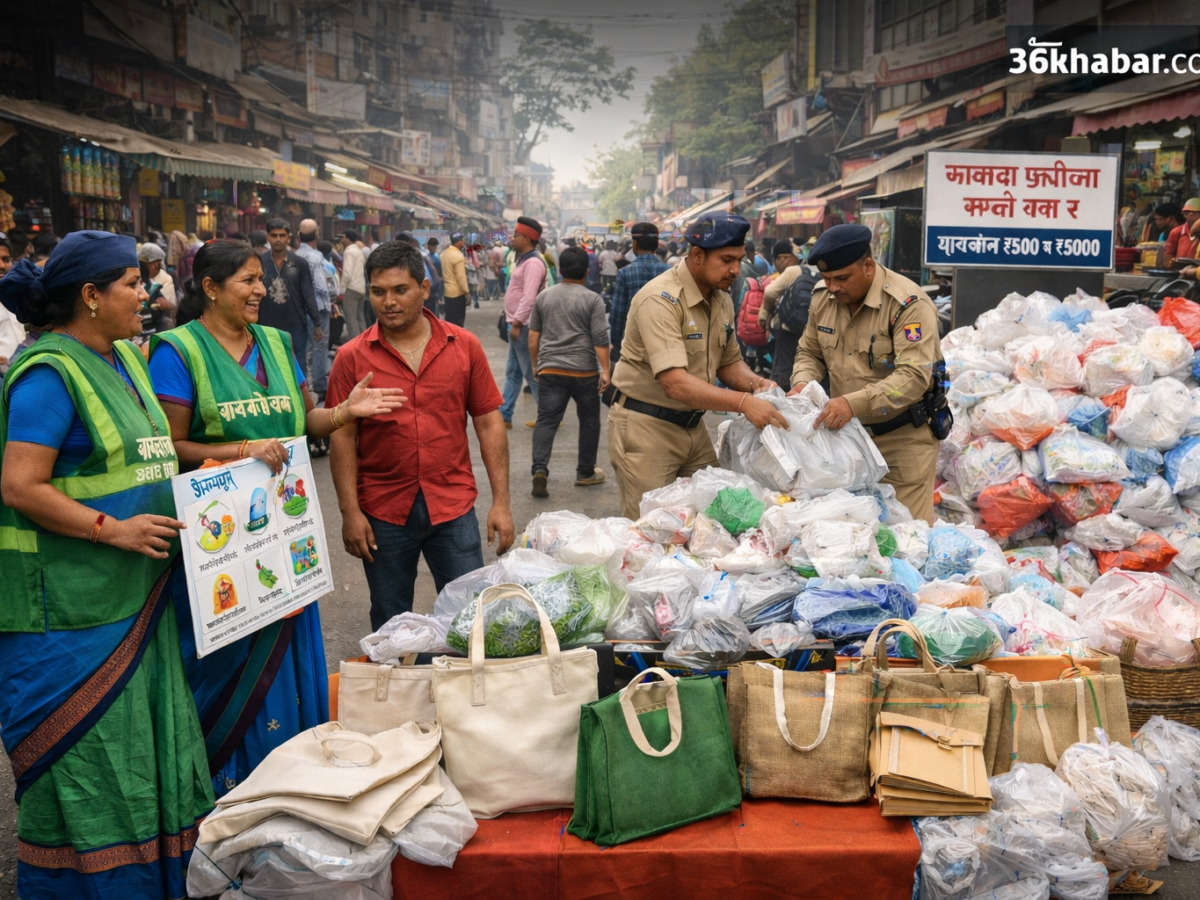 छत्तीसगढ़ के नगरीय निकायों में सिंगल यूज प्लास्टिक पर कड़ा पहरा