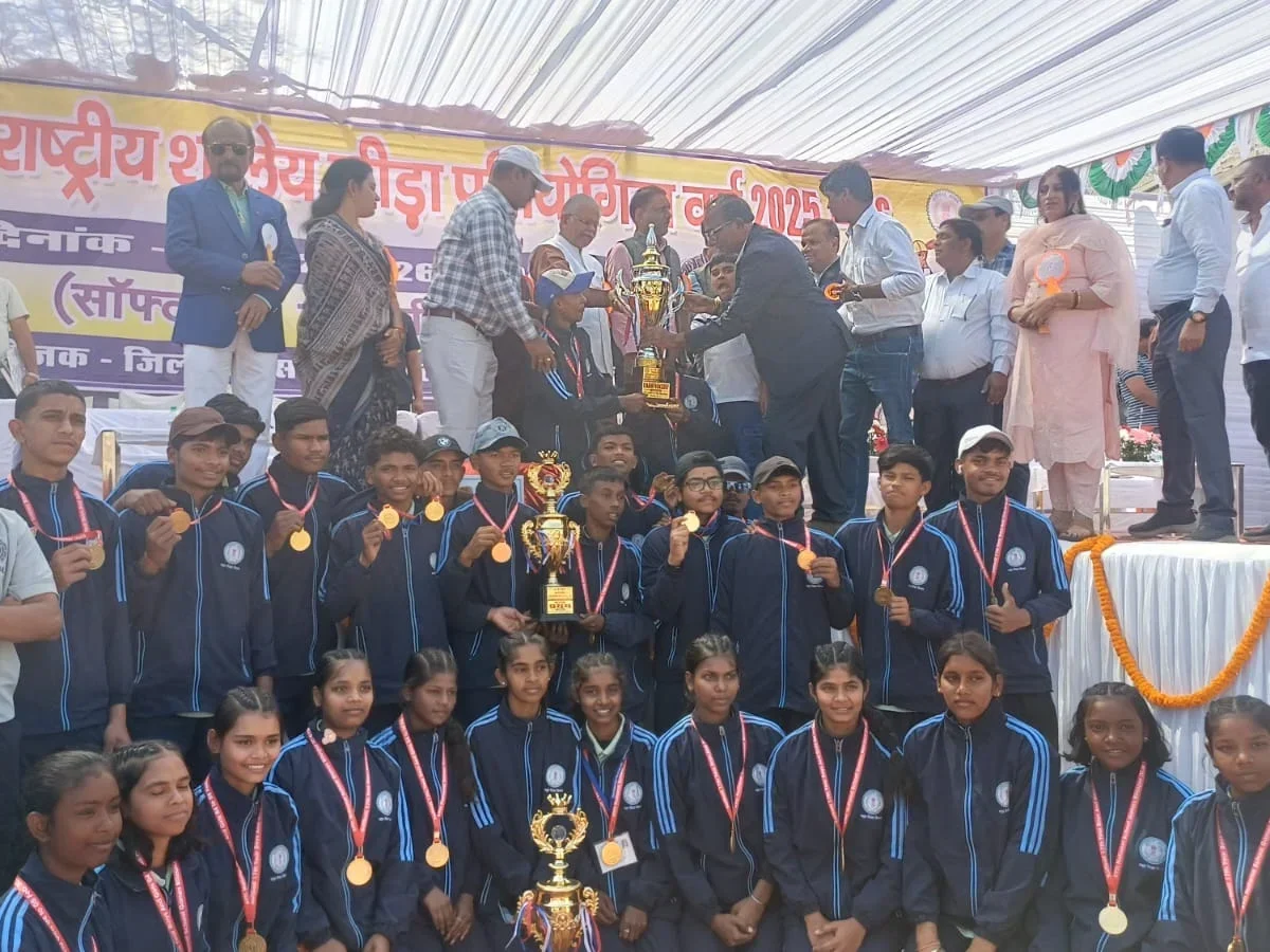 बिलासपुर में 69वीं राष्ट्रीय शालेय क्रीड़ा: छत्तीसगढ़ ने जीता दोहरा स्वर्ण