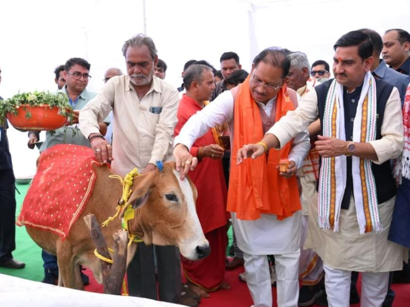 बिलासपुर के तखतपुर में ‘सुरभि गौधाम’ योजना का आगाज, क्या सड़कों से हटेंगे आवारा पशु?